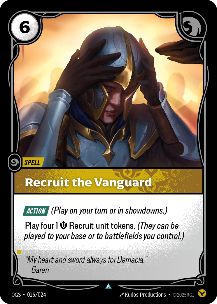 Recruit the Vanguard