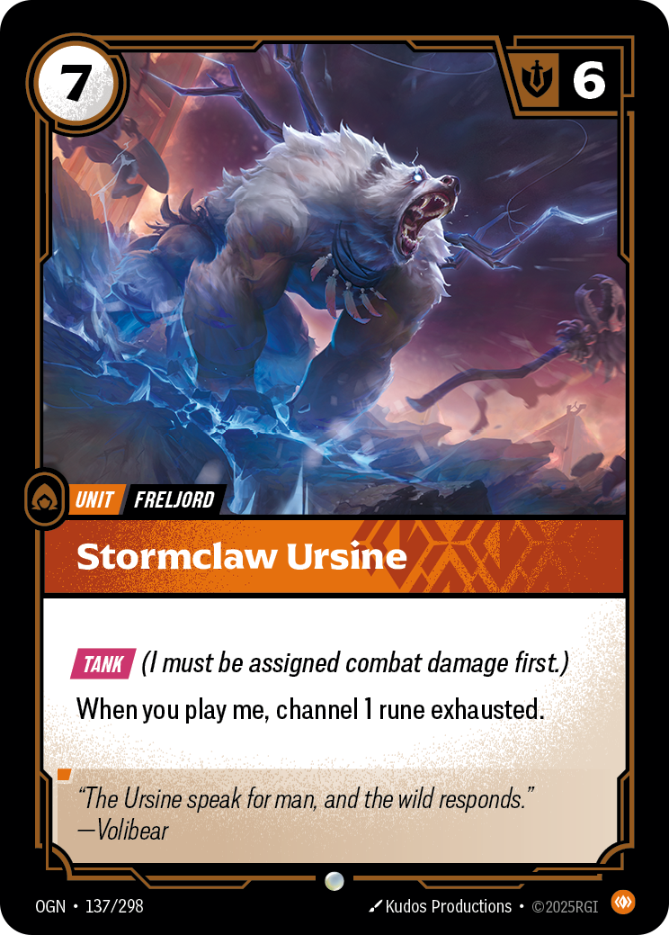 Stormclaw Ursine