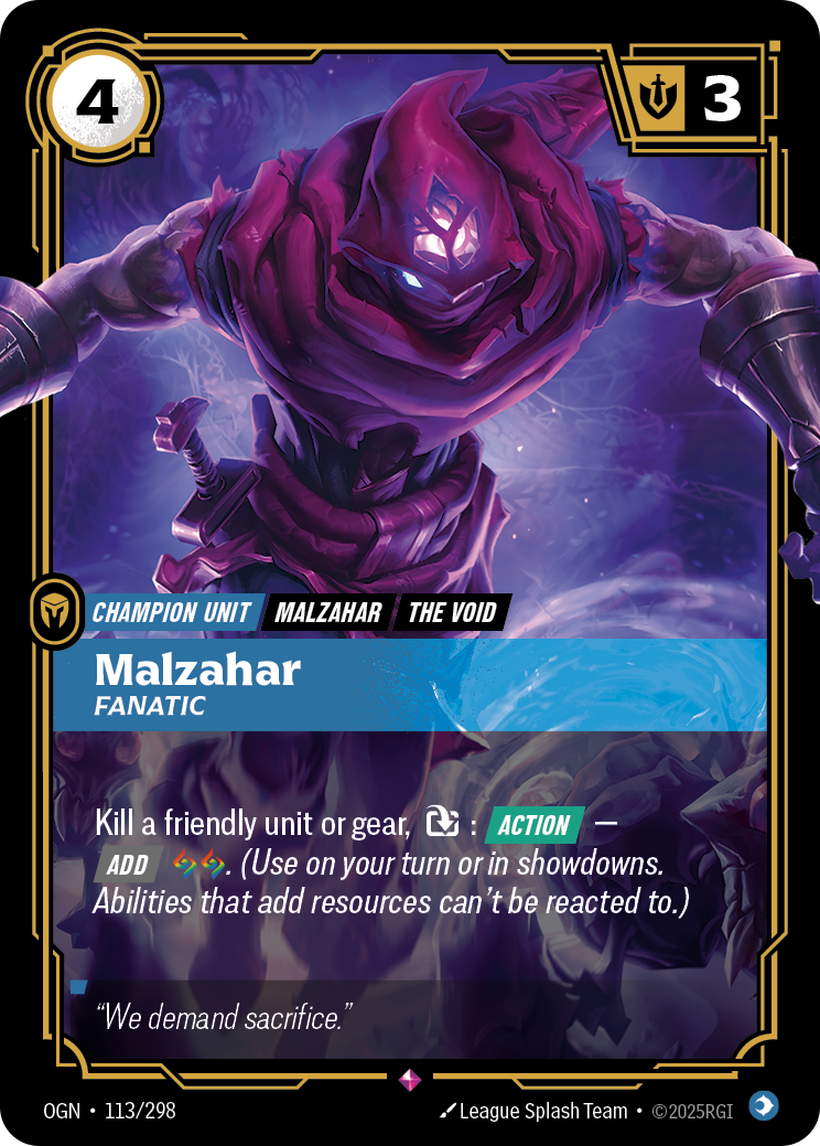 Malzahar - Fanatic
