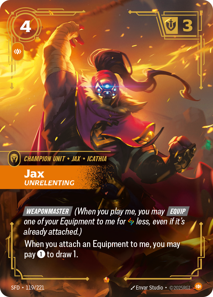 Jax - Unrelenting