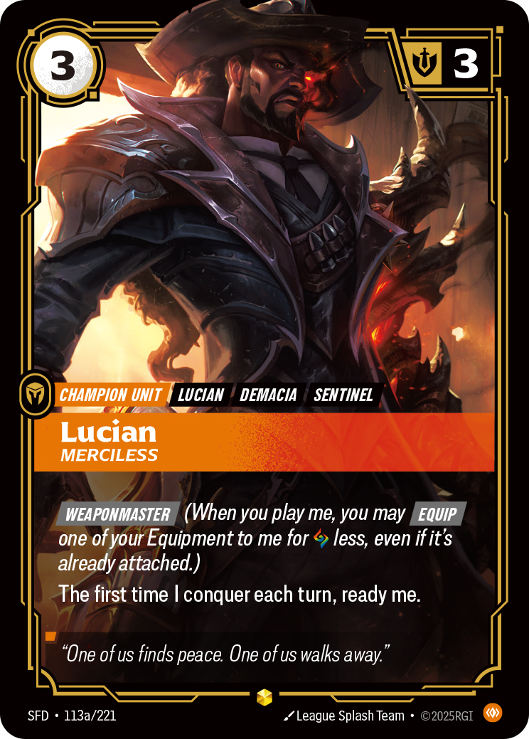Lucian - Merciless