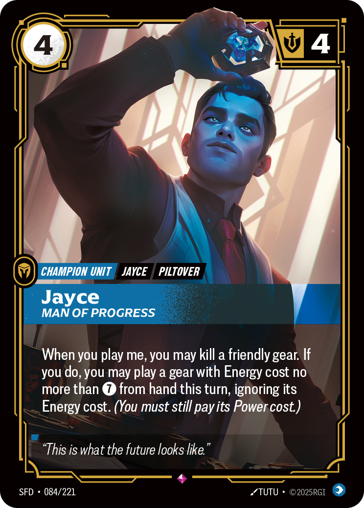 Jayce - Man of Progress