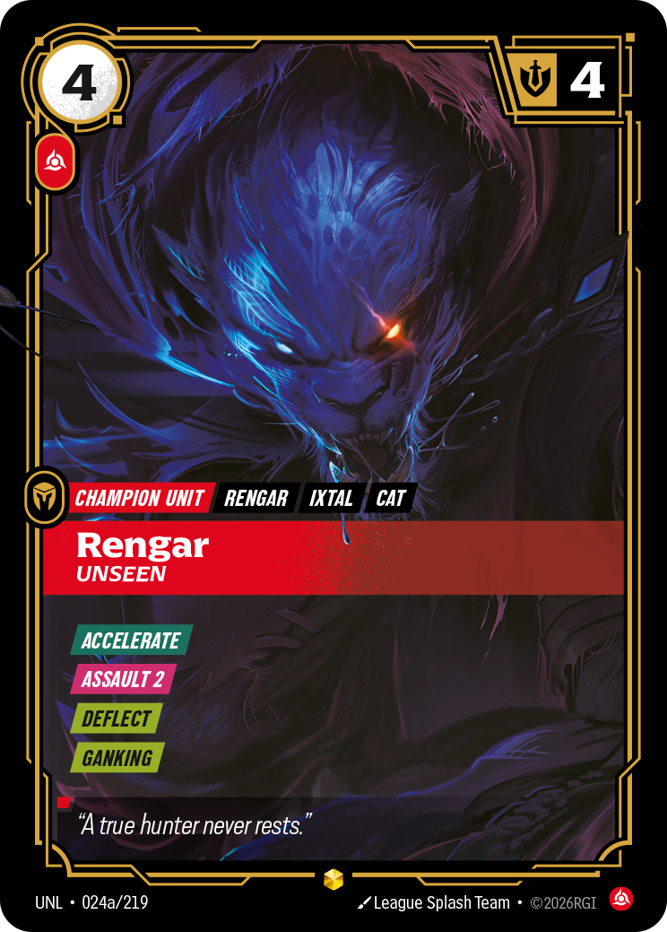 Rengar - Unseen