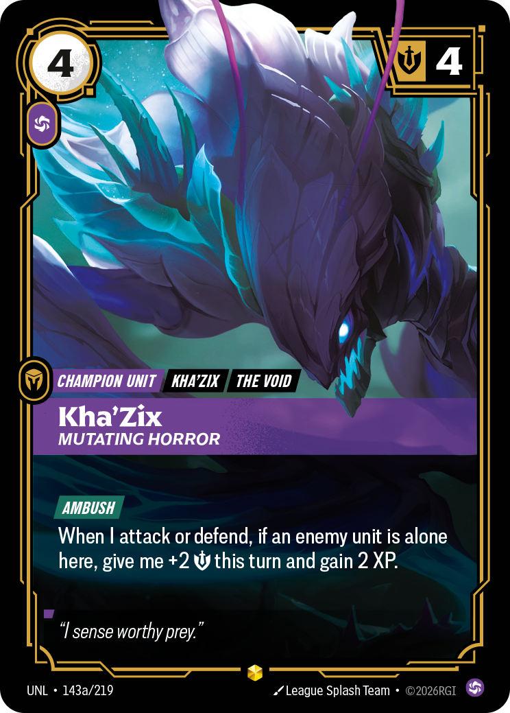 Kha'Zix - Mutating Horror