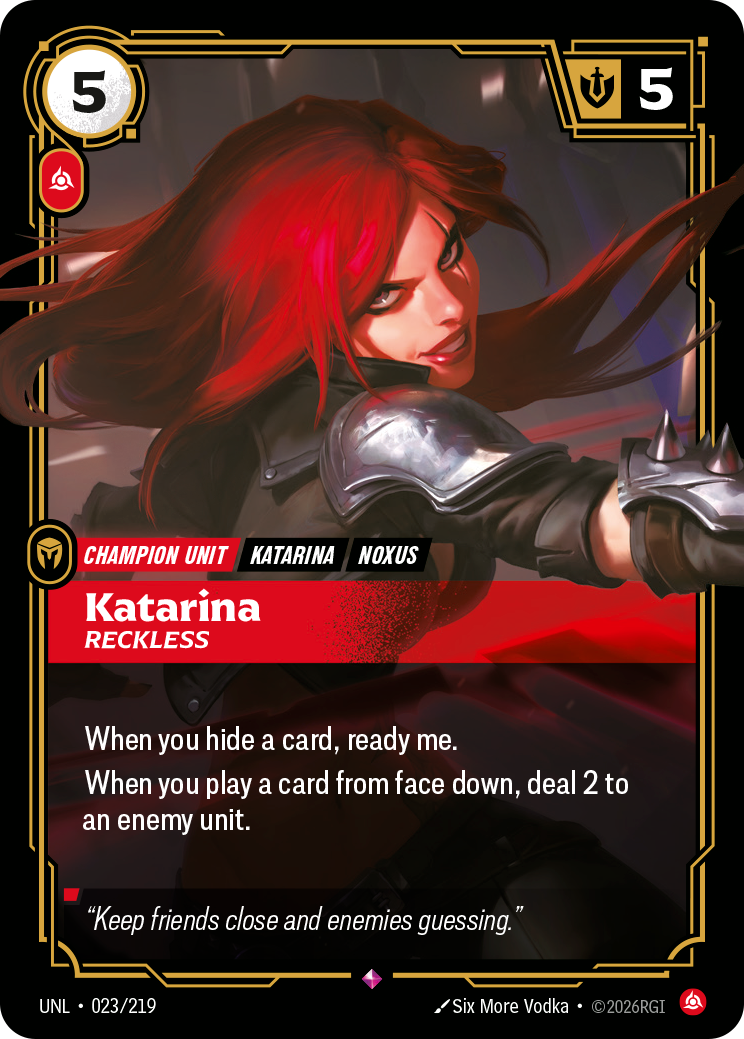 Katarina - Reckless
