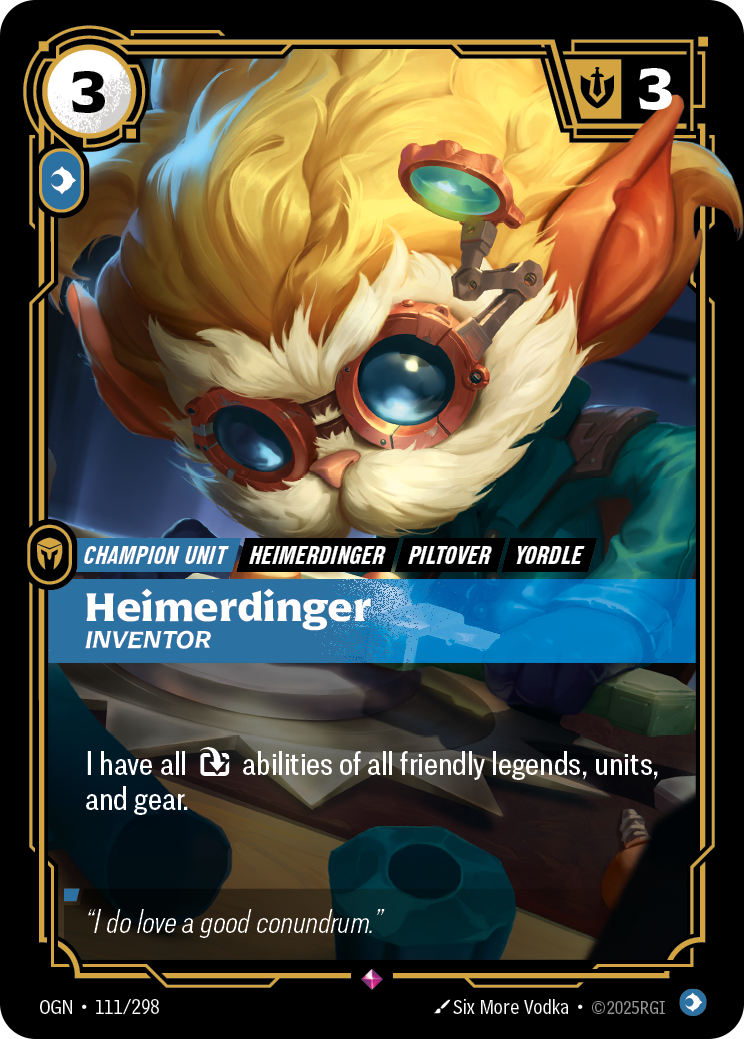 Heimerdinger - Inventor