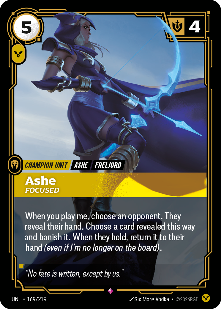 Ashe - Focused