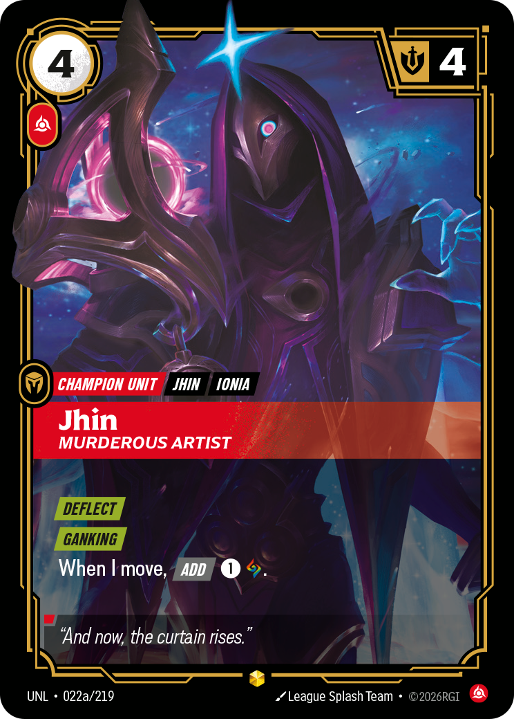 Jhin - Murderous Artist