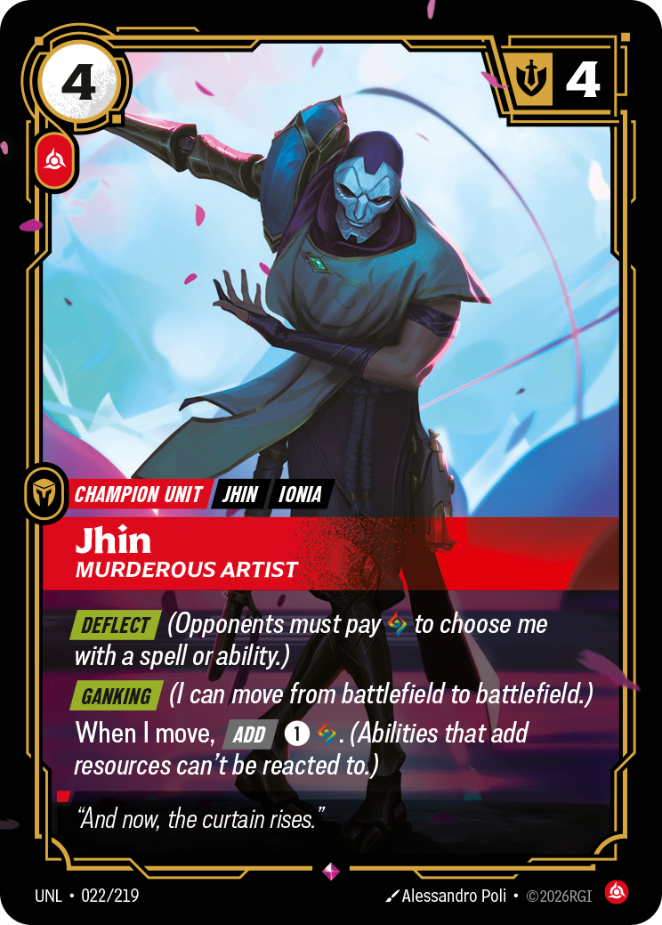 Jhin - Murderous Artist
