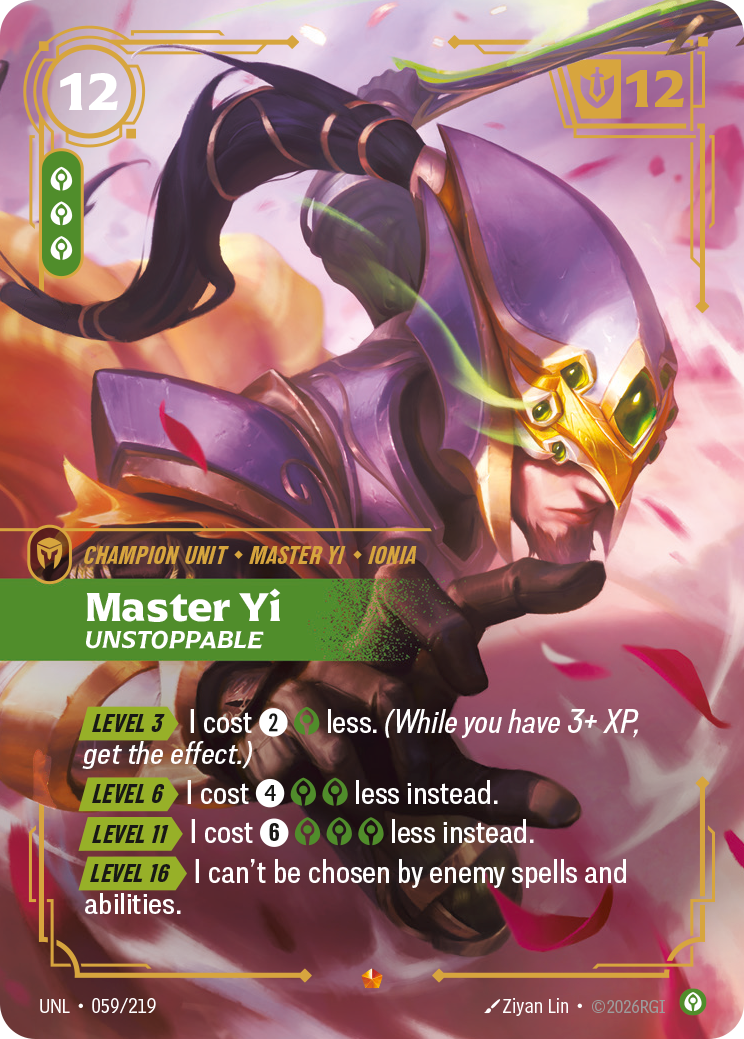 Master Yi - Unstoppable
