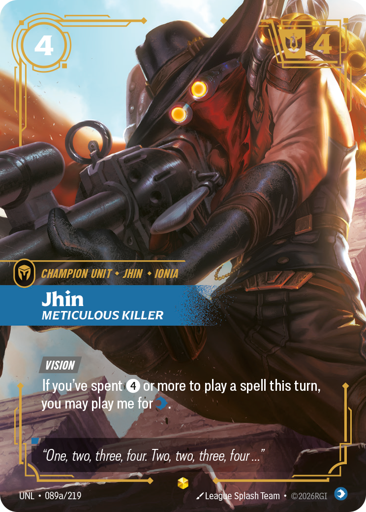 Jhin - Meticulous Killer