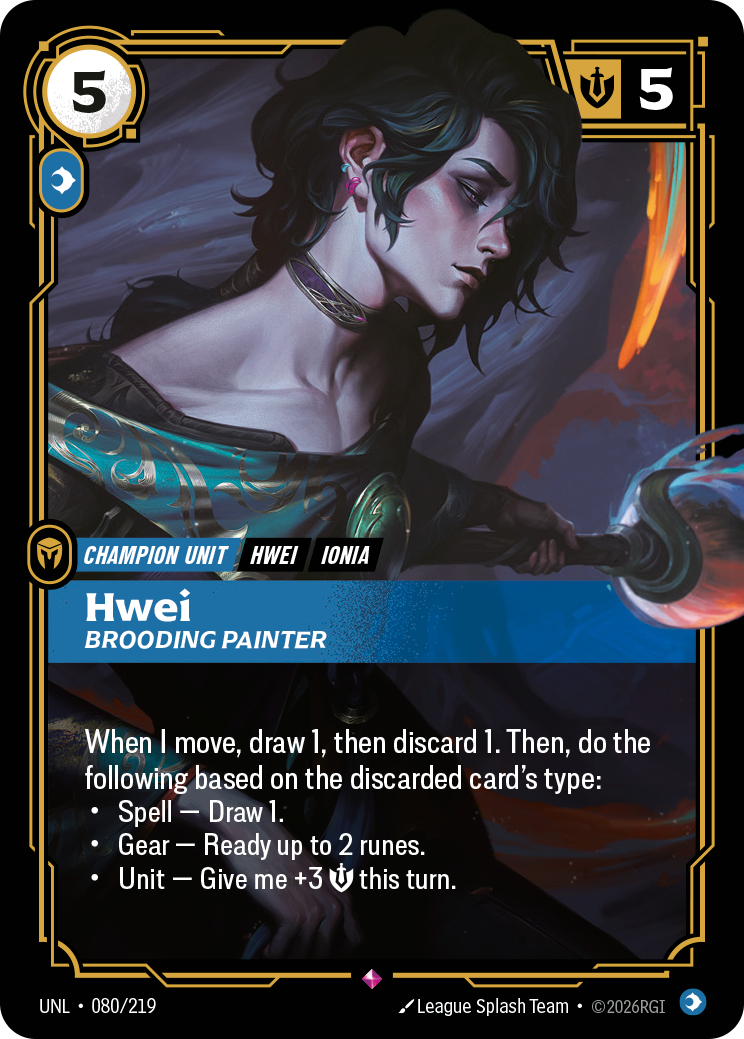 Hwei - Brooding Painter