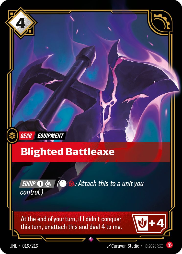 Blighted Battleaxe