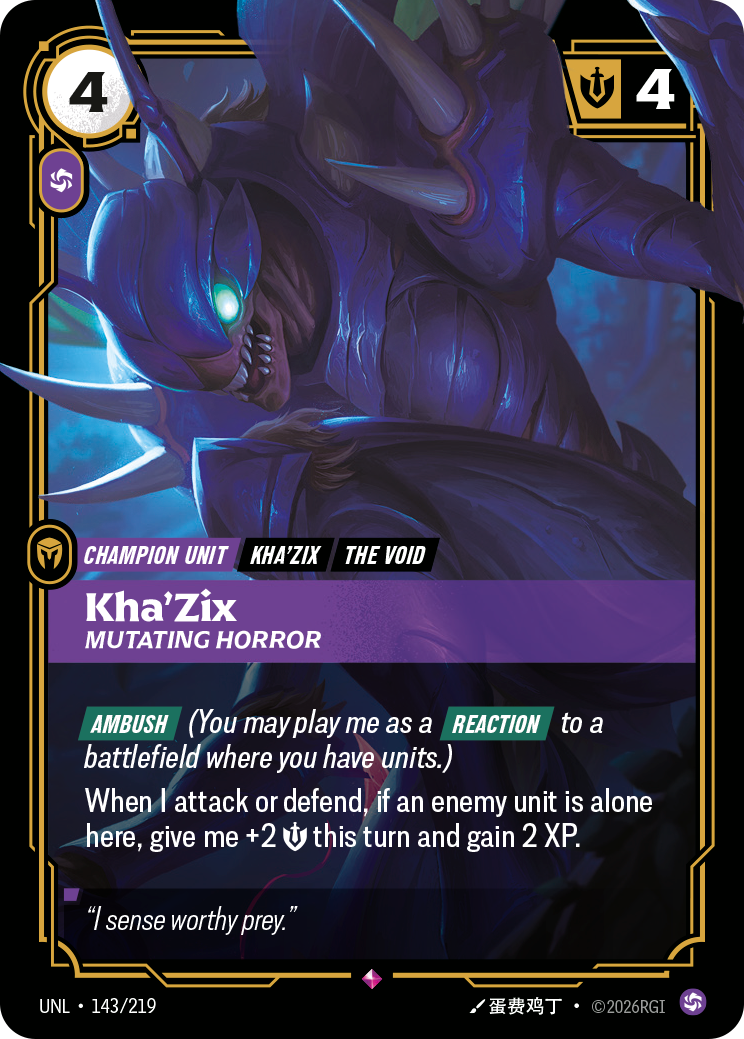 Kha'Zix - Mutating Horror