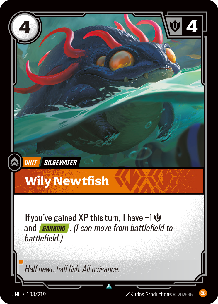 Wily Newtfish