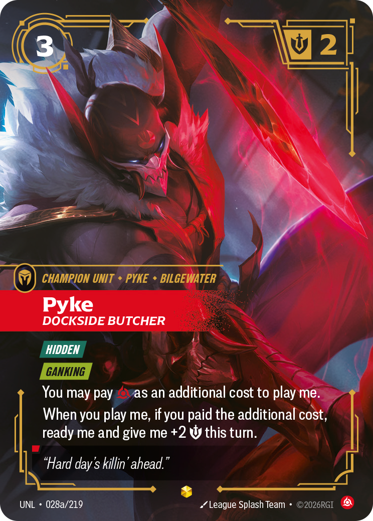 Pyke - Dockside Butcher